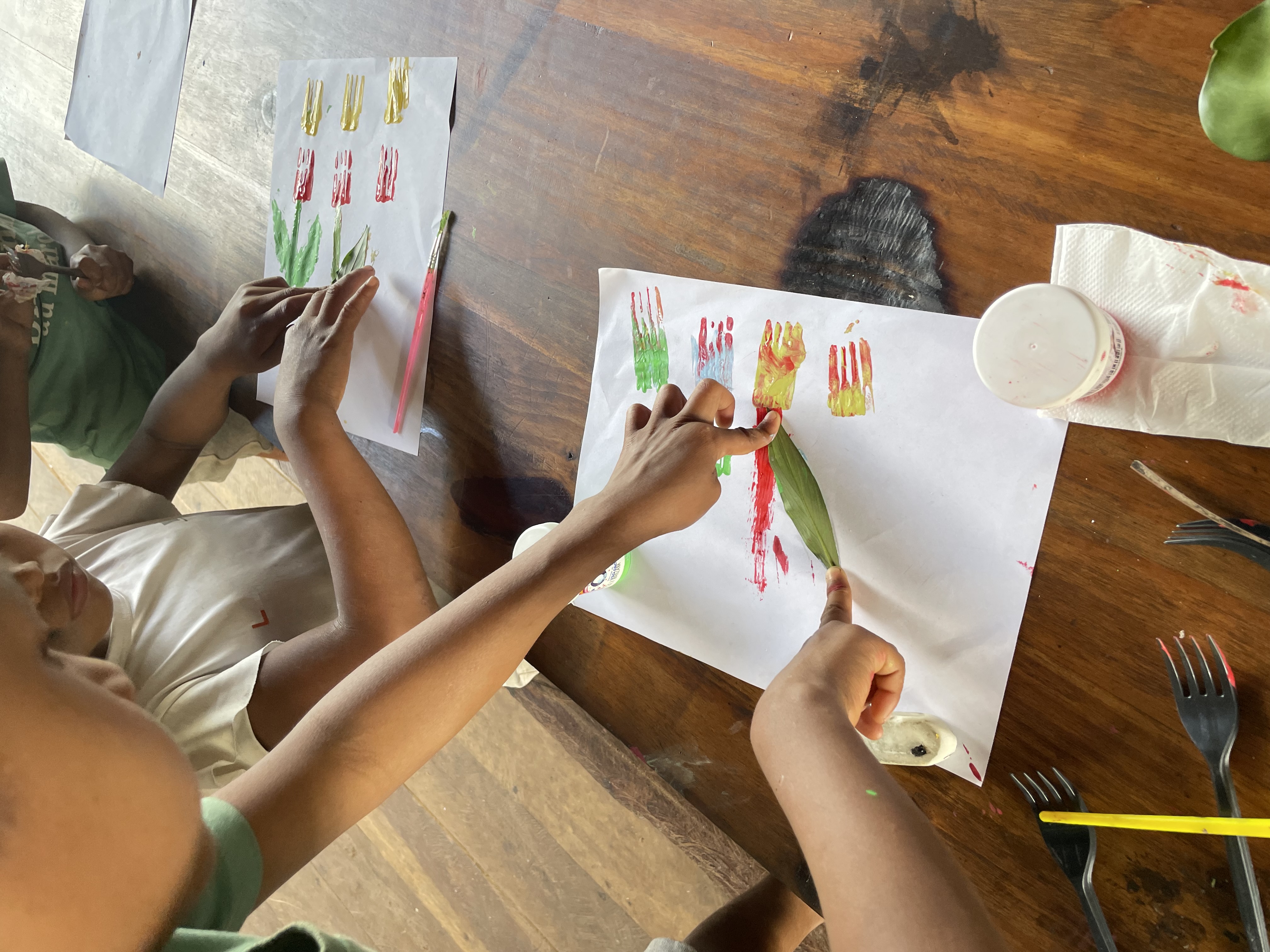 Orinoco Eco School children